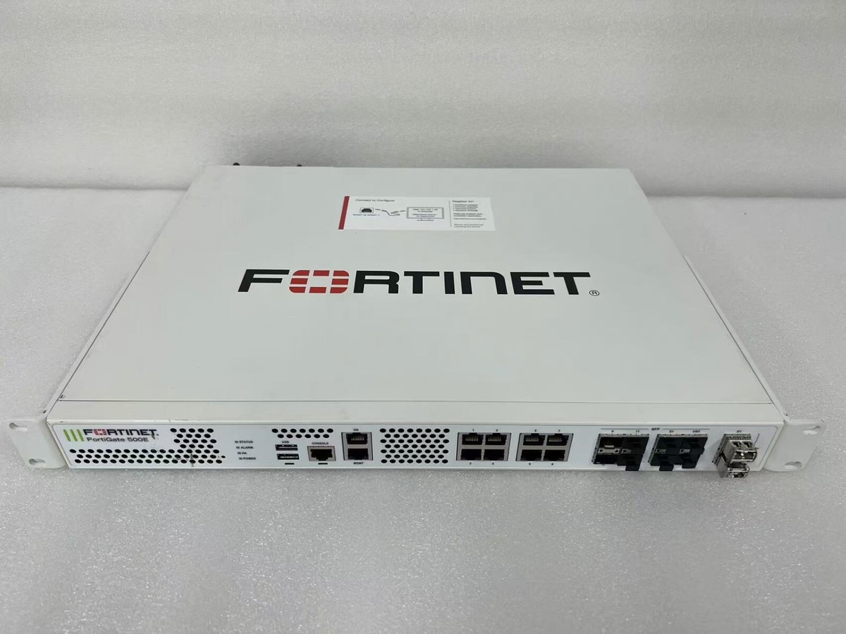 Fortinet FortiGate-500E FG-500E Network Security Firewall Fortinet FortiGate-500E FG-500E Network Security Firewall