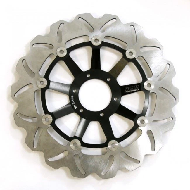 Disco de freio dianteiro ondulado Rezo (par) para Ducati 916 94-98 - Imagem 2 de 2