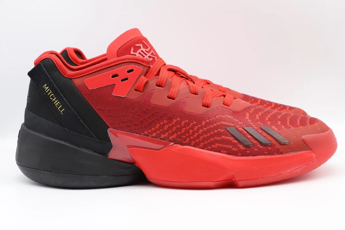 adidas D.O.N. Issue 4 Red Donovan Mitchell Red Basketball Shoes