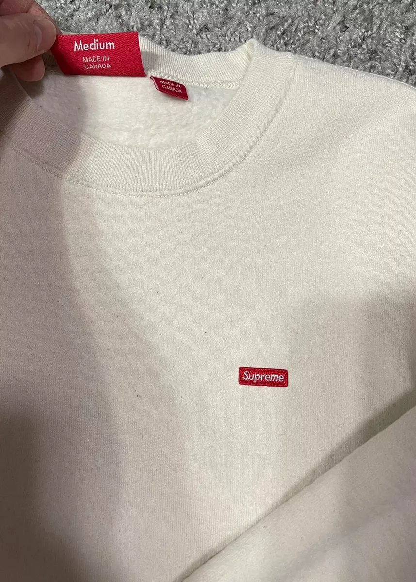 Supreme Small Box Crewneck FW20 Natural