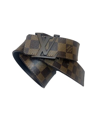 LOUIS VUITTON LV INITIALS BELT SIZE 95CM | eBay