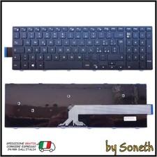 TASTIERA ITALIANA PER DELL INSPIRON 15 7000 7559 7557 NERA CON FRAME