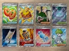 Lot de 8 Cartes Pokemon Full Art Dresseur ME01 Mega Evolution FR Neuves