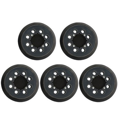 5x Klett Haftteller Ø125mm kompatibel mit Dewalt DWE6423B DWE6423R DCW210D1R