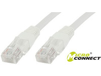MicroConnect B-UTP6075W U/UTP CAT6 7.5M white PVC