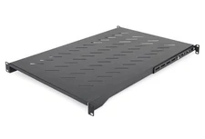 StarTech 1U Adjustable Mounting Depth Vented Rack Mount Shelf - 150 Lbs