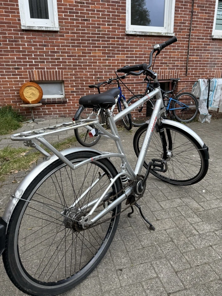 Kettler Citybike silber , 28 Zoll– fahrbereit, mit Rücktrittbremse - Bild 3 von 4