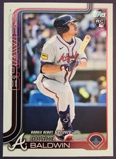2025 Topps Update Series #USC113 Drake Baldwin Debut Rookie Card