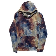 Abercrombie Kids Relaxed Fit Tie Dye Hoodie Sweatshirt Boys 13/14 Cozy Comfy Y2K