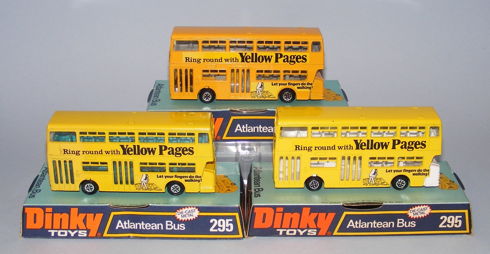 Dinky 295, Atlantean Bus (Yellow Pages) - Free Price Guide & Review
