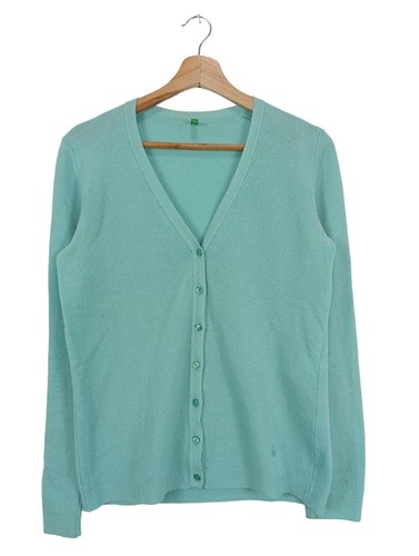 UNITED COLORS OF BENETTON Maglione di lana Donna Maglione Taglia IT 42 turchese - Foto 1 di 5