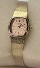 Women's Seiko Luxery Gold Tone 16mm Analog Quartz Watch  2C21-5149 Tested Works