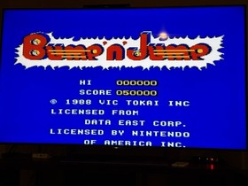 Bump'n Jump Nintendo NES Complete In Box CIB Authentic Tested