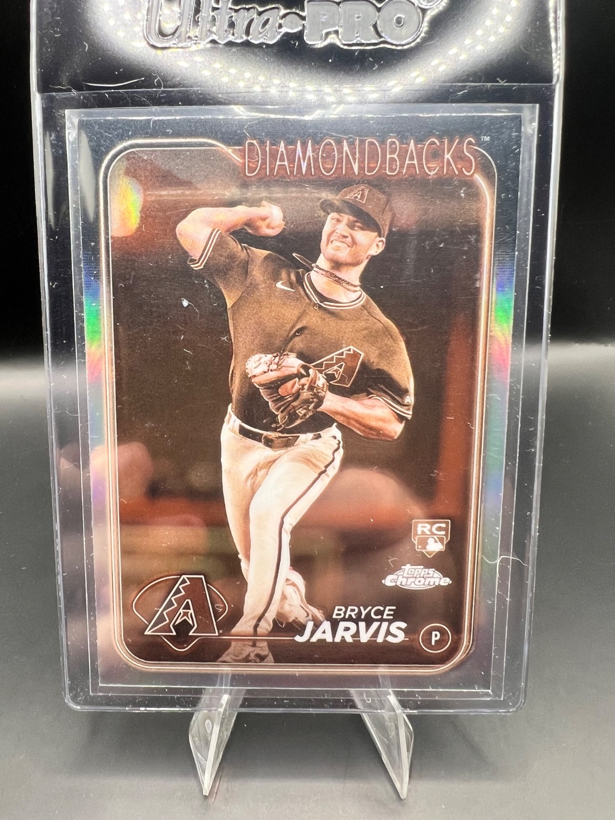 2024 Topps Chrome - Bryce Jarvis #75 Sepia Refractor (RC)