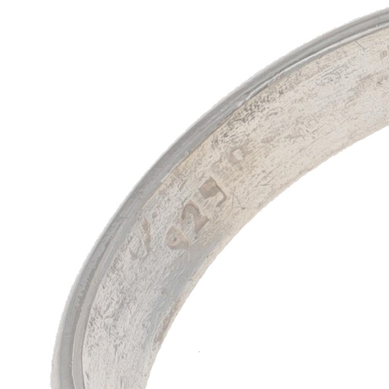 Sterling Silver Moonstone Cocktail Solitaire Ring… - image 6