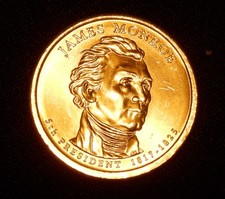JAMES MONROE US DOLLAR 