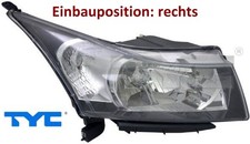 TYC 20-12939-05-2 Hauptscheinwerfer rechts Scheinwerfer Frontscheinwerfer 