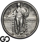 1924 Standing Liberty Quarter, Philadelphia, Choice AU++/Unc, Nice Luster