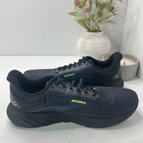Brooks Anthem 6 Lace Up Running Sneakers Black Blue 1104141D006 Men 8M Tried On - Picture 7 of 10