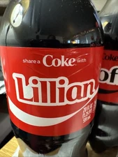 Share a Coke with   Lillian    2025 Personalized Gift Coca~Cola Bottle 20oz