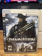 Codemasters Damnation PS3 Action & Adventure Shooter Manual Included M NTSC-U/C
