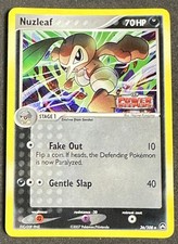 Nuzleaf - Power Keepers - 36/109 - Stamped Reverse Holo - LP - Pokemon on eBay