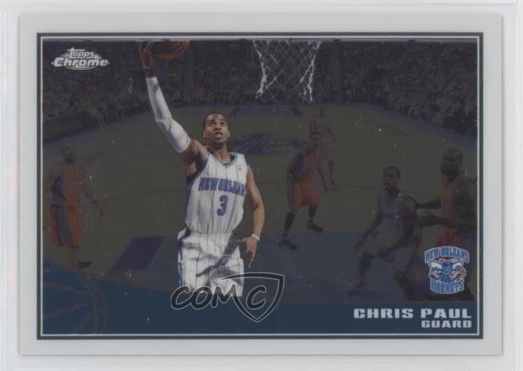 2009-10 Topps Chrome 994/999 Chris Paul #63 8f4