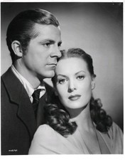 Rank Original Publicity Photo Dana Andrews Maureen O'Hara Britannia Mews 1949