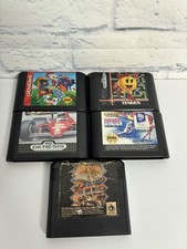 Sega Genesis 5 Game Lot Ms Pac-Man Super Off Road Monaco Olympics Fun N Games
