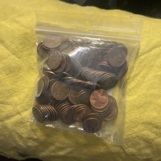 1959 1982 Copper Pennies 10 LBS Unsearched Futures for copper $6.56