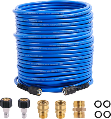 #ad Pressure Washer Hose 100 FT X 1 4quot; Upgrade Kink Resistant Pro Flexible Electric $33.32