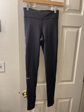 Under Armour ColdGear Compression Leggings Women  s Small Black Athletic
