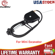 New Manual Bendable Control Throttle Cables Throttle Cable For Mini Excavator