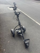 Motocaddy S1 Electric EasyLock Golf Trolley with Umbrella Holder No Battery
