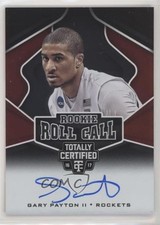 2016-17 Panini Totally Certified Rookie Roll Call Gary Payton II #34 Auto RC