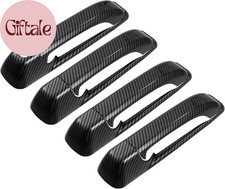 8Pcs ABS Exterior Side Door Handle Cover Trim for Ram 1500 2500 3500 2010-2018 B