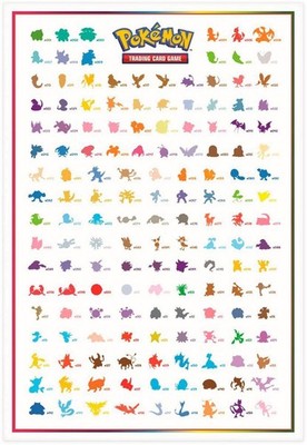 Pokémon TCG Scarlet & Violet 151 Poster ONLY New 820650853166| eBay