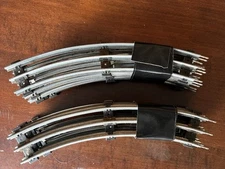 Vintage MARX & Lionel Train Track O27 Gauge 3-Rail 9in CURVED! USA 10 PIECE LOT 
