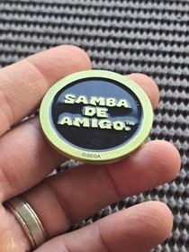Samba De Amigo Sega Shop UK Coin Medal Exclusive Rare Promo GENESIS SATURN CD 32