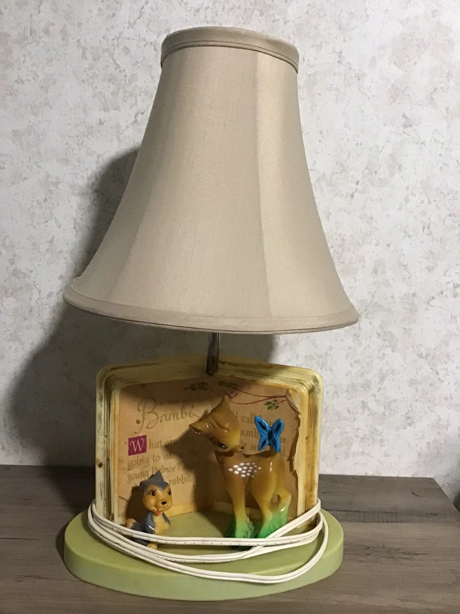 ディズニー　バンビ　ランプ　フィギュア付き　ヴィンテージ Bambi Disney Lamps (1968-Now) for sale | eBay
