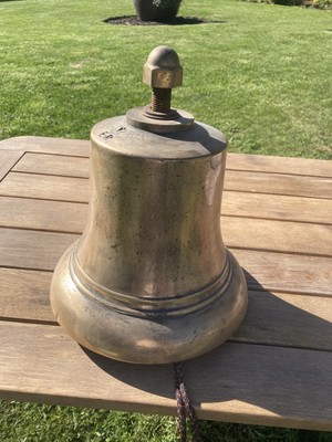 GREEN GODDESS FEUERWEHRAUTO GLOCKE 1953 