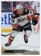 2022-23 UD Series 1 Sam Carrick 254 Base Clear Cut