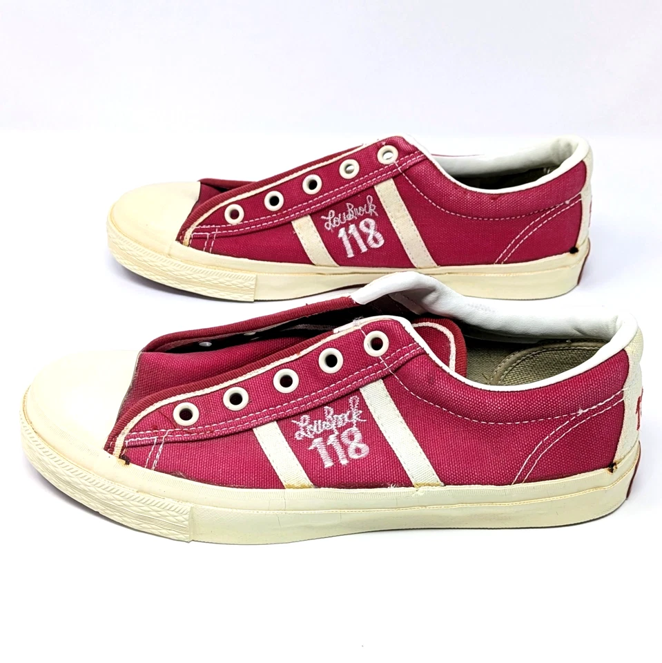 ¡LEER! Zapatos Converse Lou Brock 118 bases robadas 1974 Cardenales de San Luis ¡LEER! Foto 2 de 4