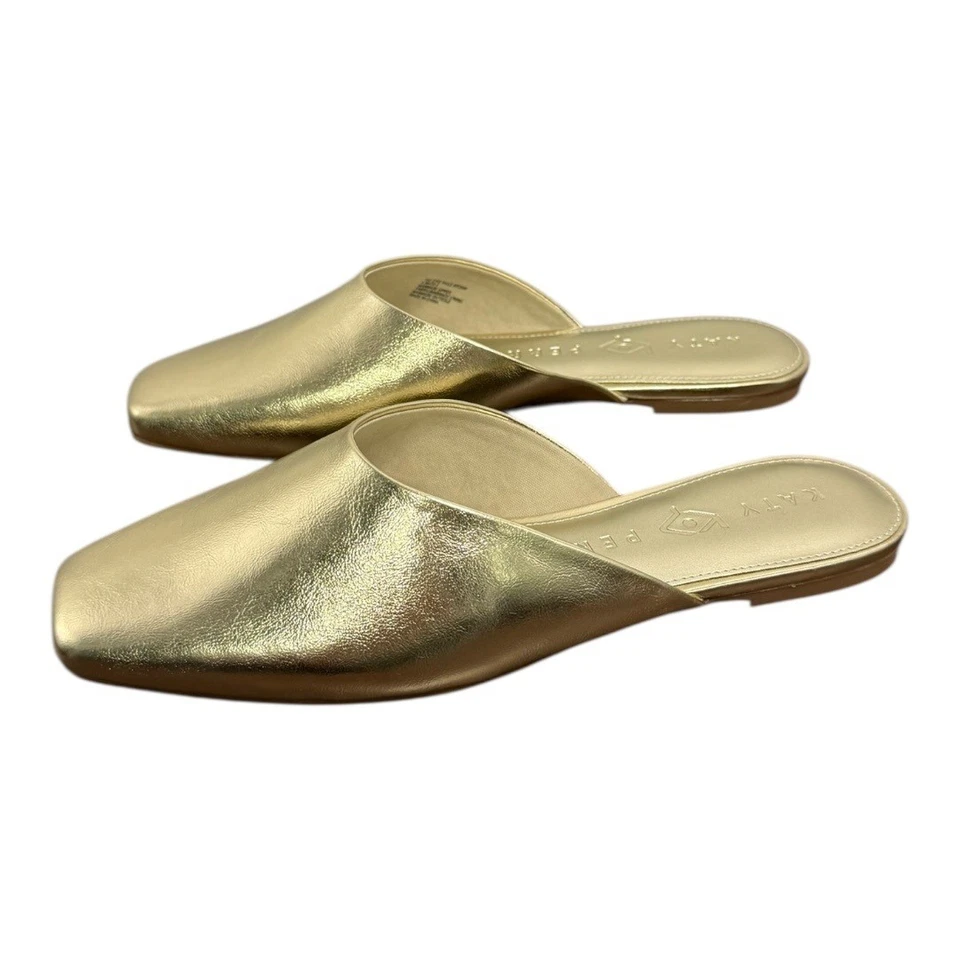 Katy Perry The Evie Mule Champagne Gold 9.5 Nuevo en caja Foto 3 de 4