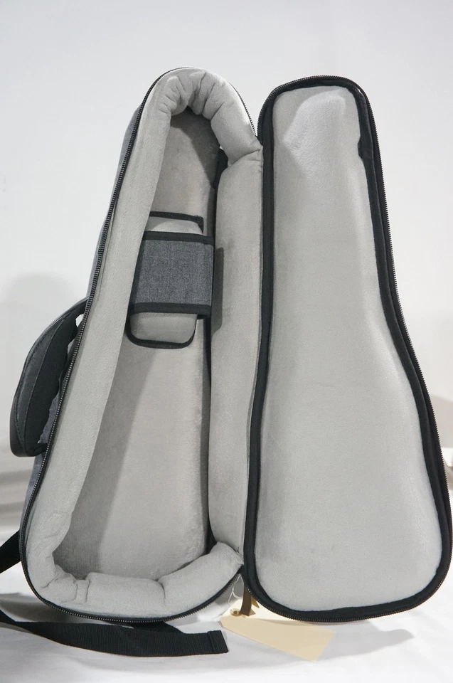 Estuche de ukelele concierto Sonoma Co Goat Rock gris marca Kala Music Co Foto 2 de 2