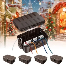 RESTMO 5 Pack Large Outdoor Electrical Box Waterproof connection box