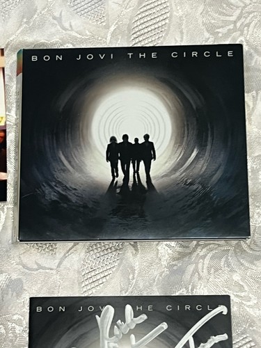 BON JOVI THE CIRCLE Hand Signed Cd Jon Torres, Bryan Sambora 2010 Photo Flyer - Bild 12 von 21