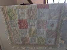 Crib Quilt Blanket - Piper  Meadow baby bedding