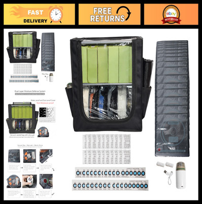 3D Printer Filament Rack 2-Tier Metal Storage with Cloth Cover