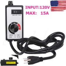 For Router Fan Variable Speed Controller Electric Motor Rheostat AC 120V US